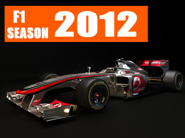 mclaren 27 2012 3d c4d - F1 McLaren MP4 27 2012... by dessga